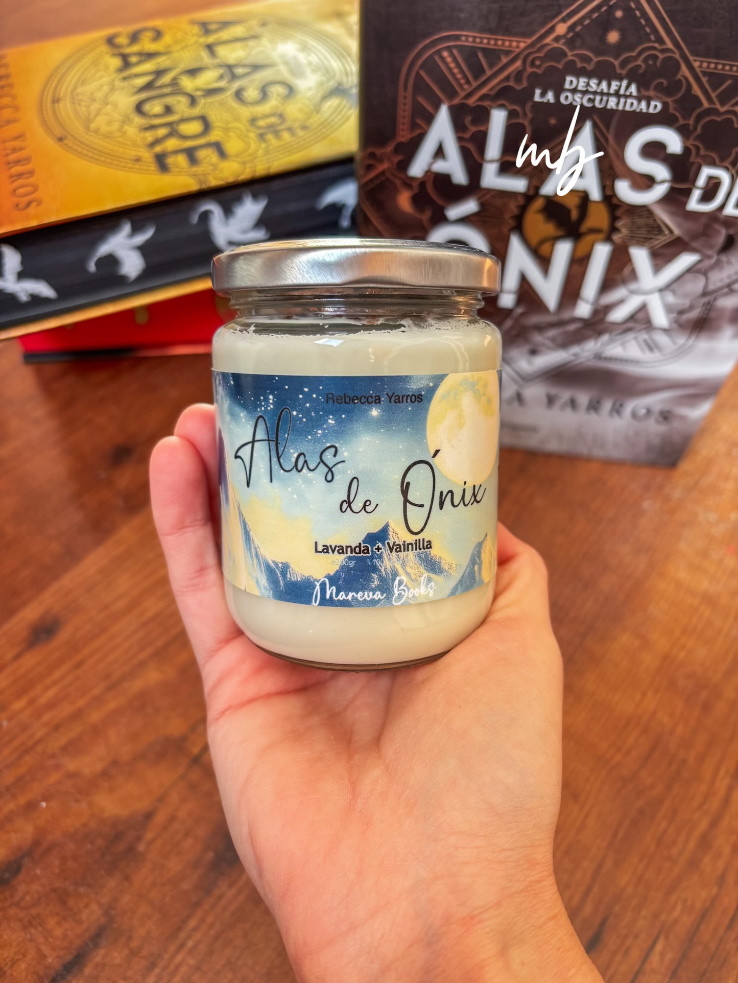 Iron Flame, Handmade natural soy candle, Rebecca Yarros