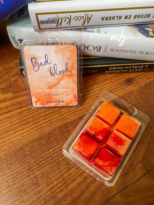 BAD BLOOD  Snap Bar Wax Melted