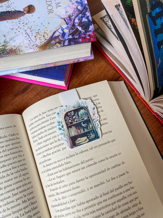 BUTTERFLY BOOKCASE  BOOKMARK