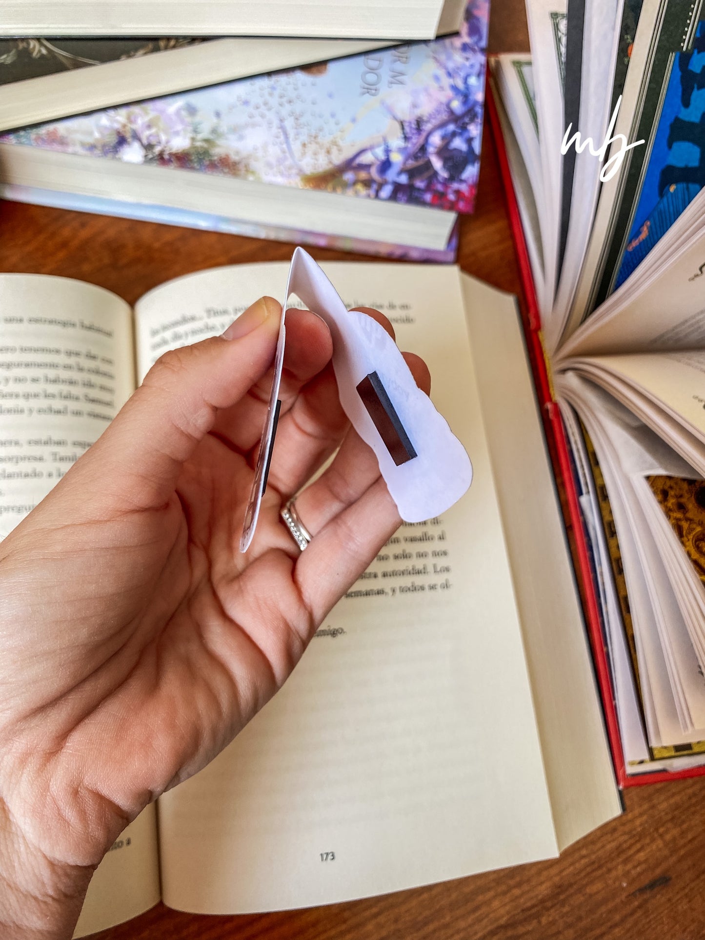 BOOKS RAVEN AND SKULL BOOKMARK, DARK ACADEMIA