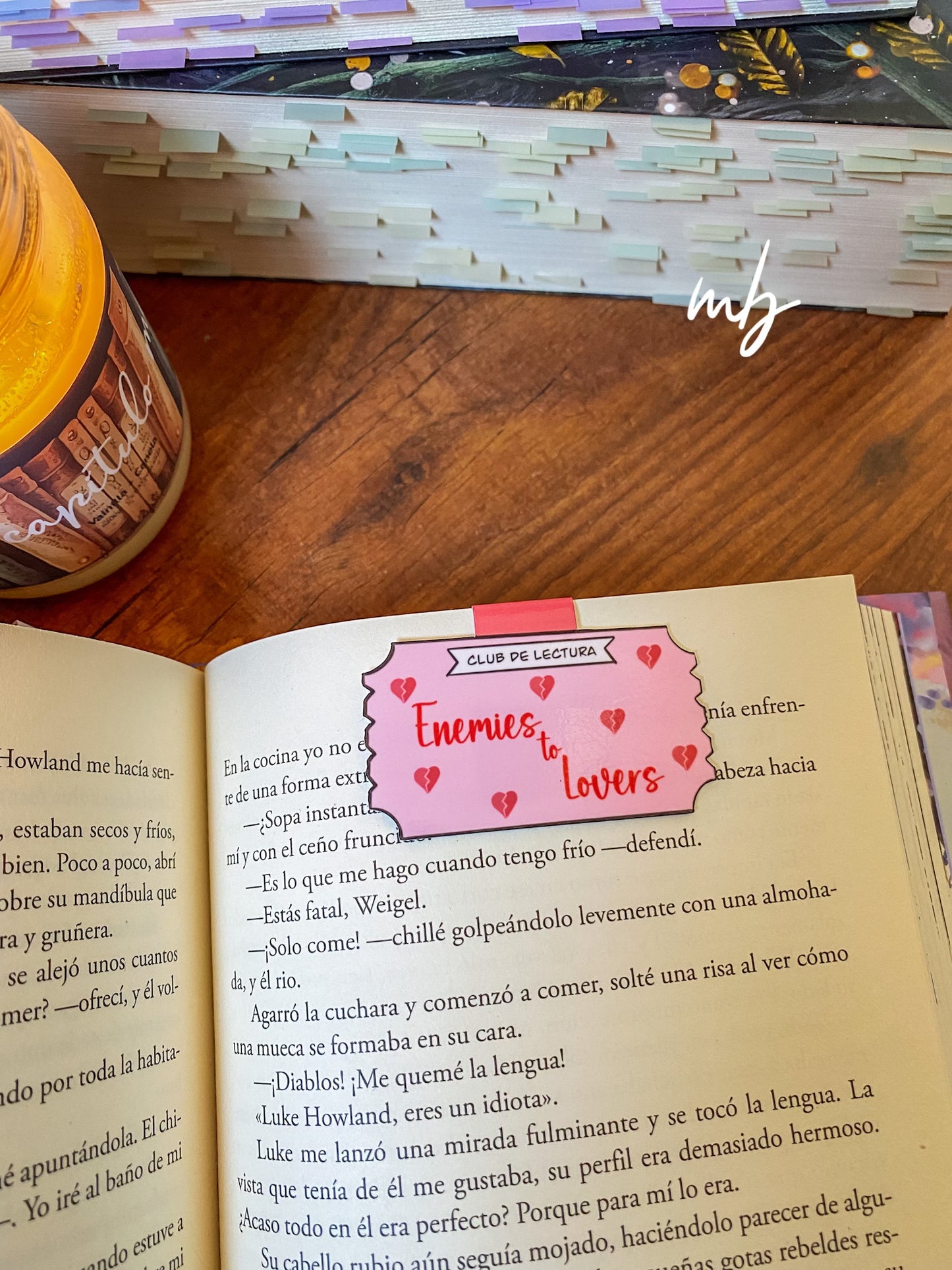 Enemies to Lovers Club de lectura BOOKMARK