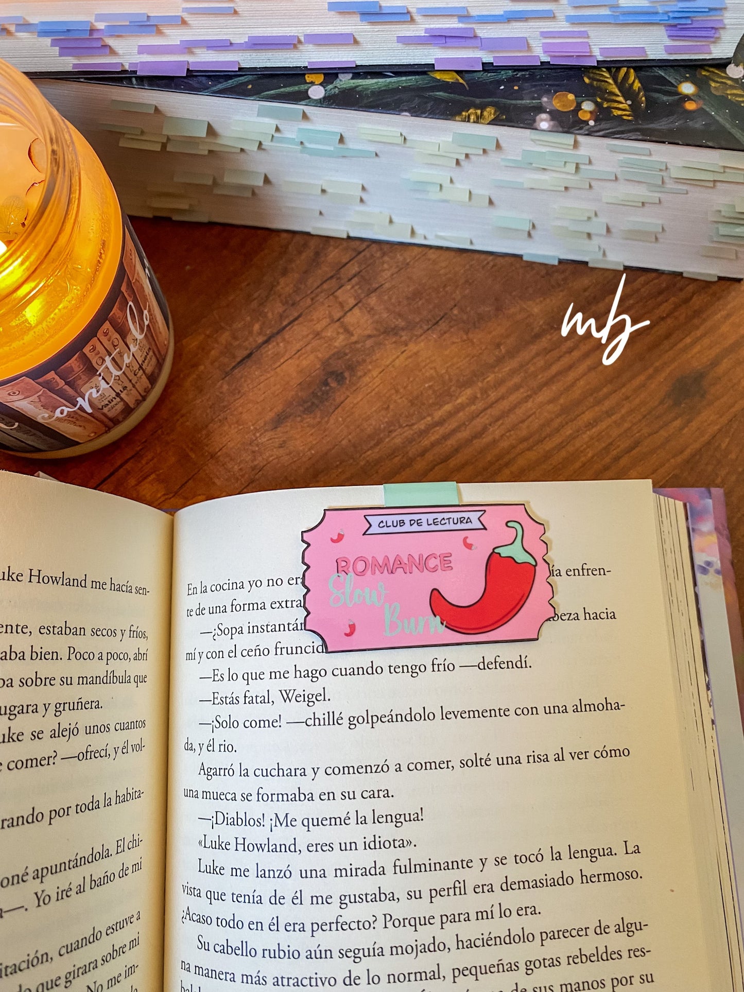 Slow Burn Romance Club de lectura BOOKMARK