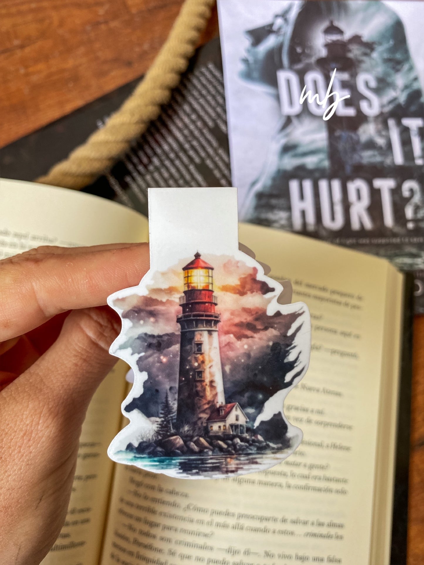 DOES IT HURT BOOKMARK, H D CARLTON