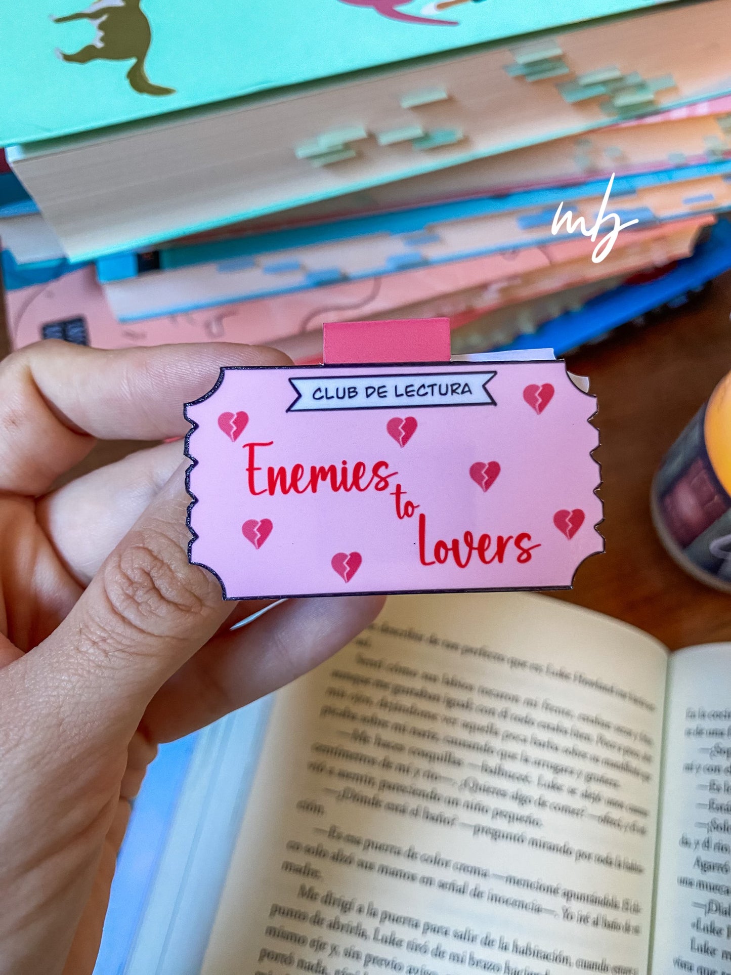 Enemies to Lovers Club de lectura BOOKMARK