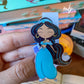 Princesa Jasmine leyendo marcapáginas