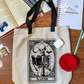 NUEVA El lector Tarot Tote bag mediana, personalizable