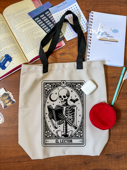 NUEVA El lector Tarot Tote bag mediana, personalizable