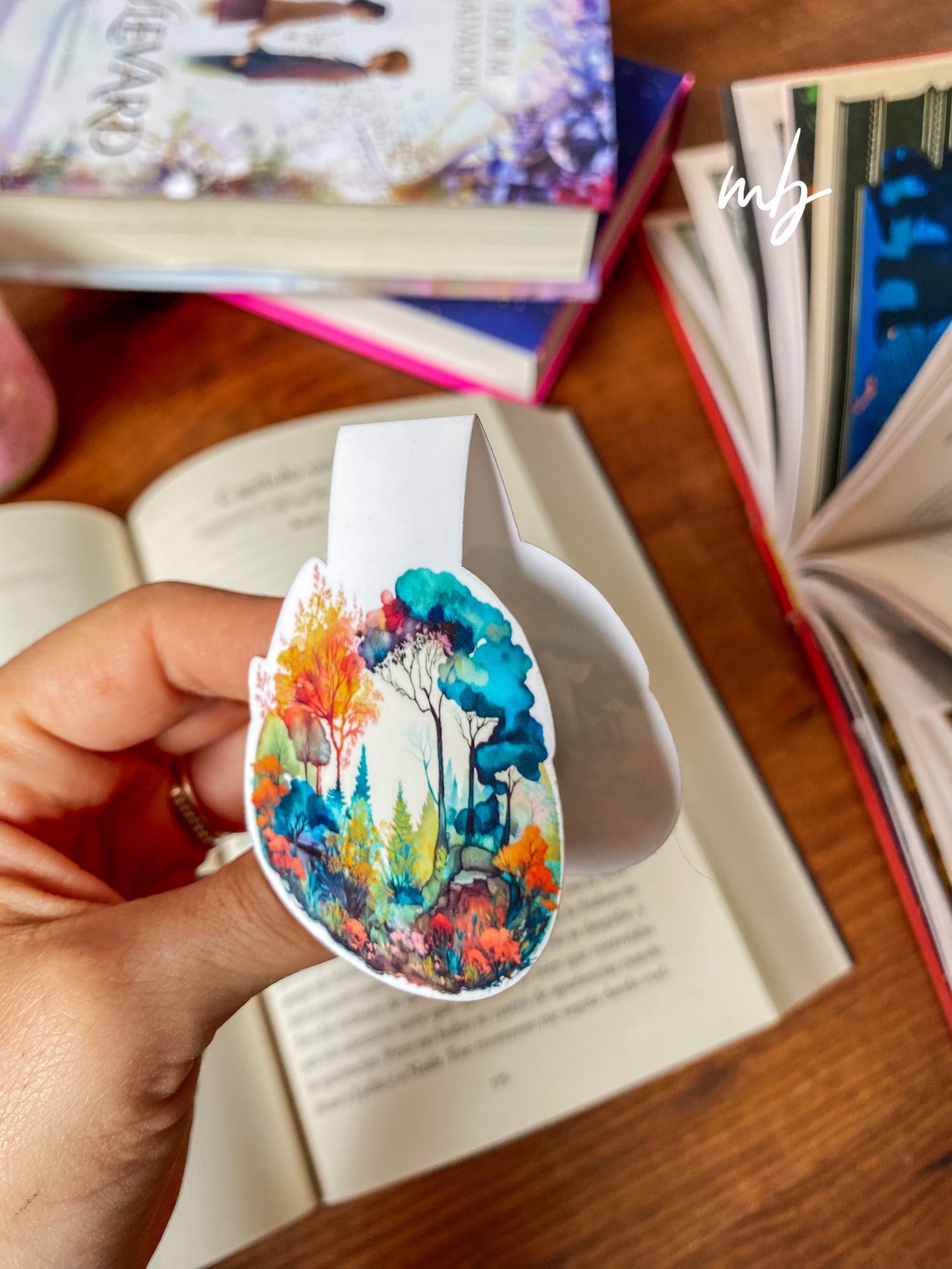 SPRING FOREST BOOKMARK