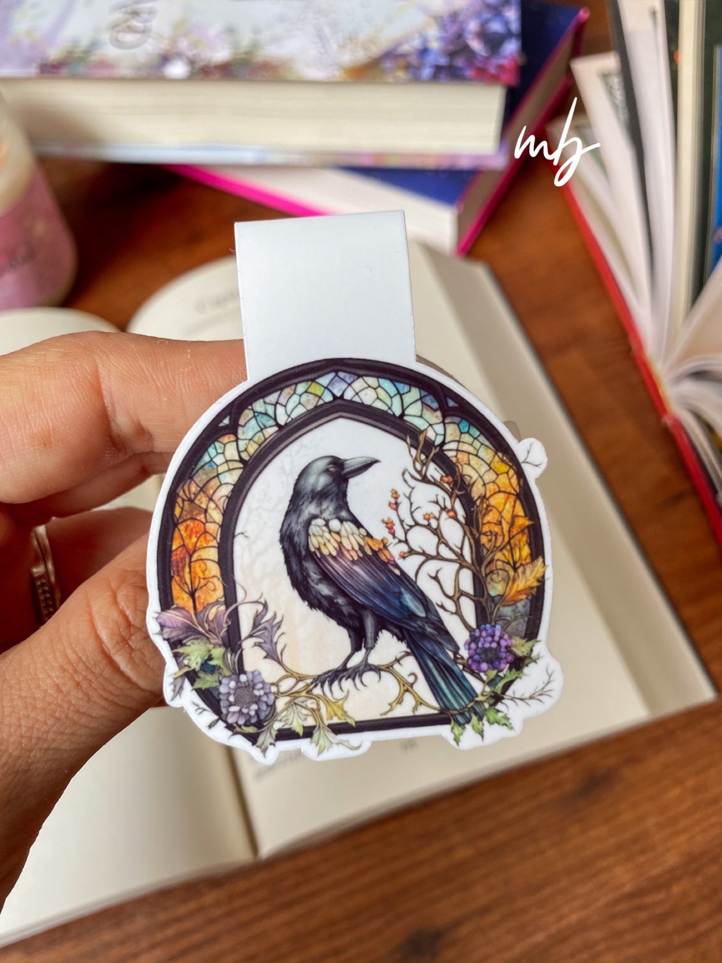 THE RAVEN, FROM EDGAR ALLAN POE BOOKMARK