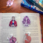 TAIRN AND ANDARNA MAGNETIC BOOKMARK, FROM FOURTH WINGS AND IRON FLAME , REBECCA TARROS