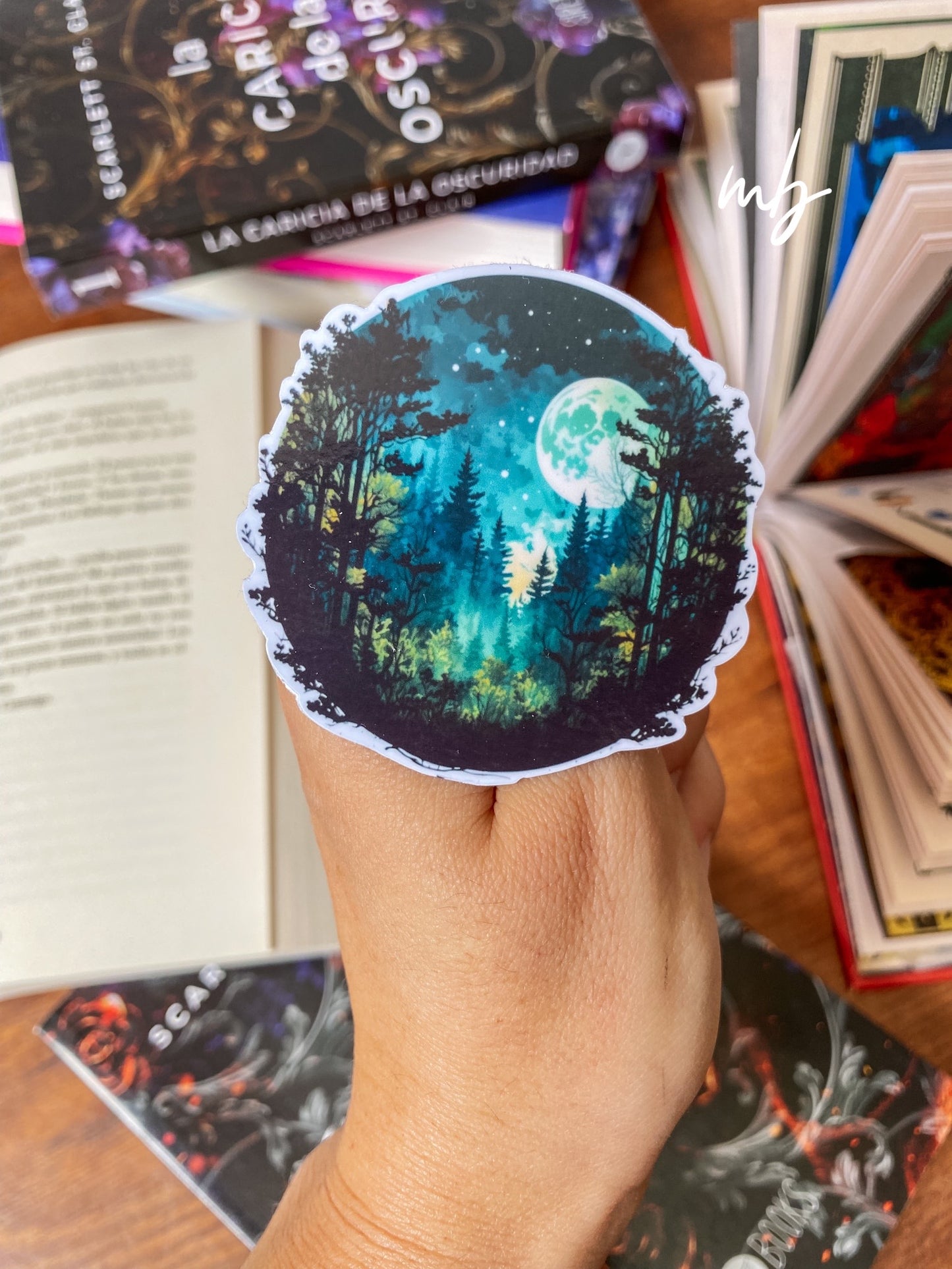 NIGHT FOREST STICKER 