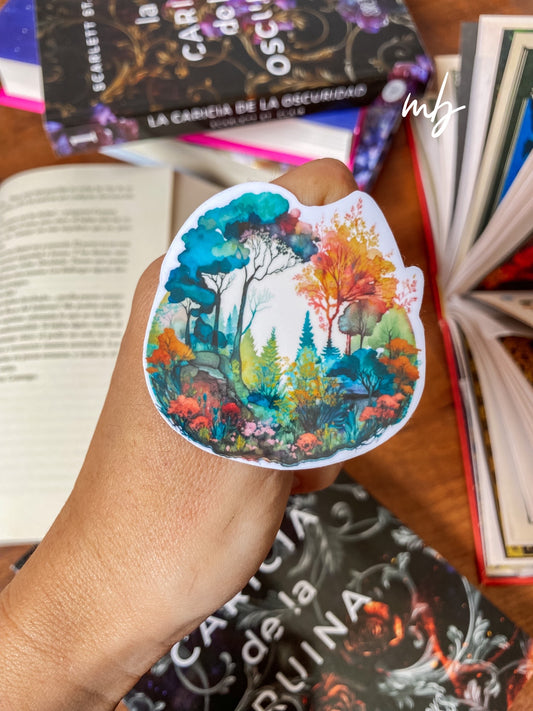 Bosque primavera STICKER