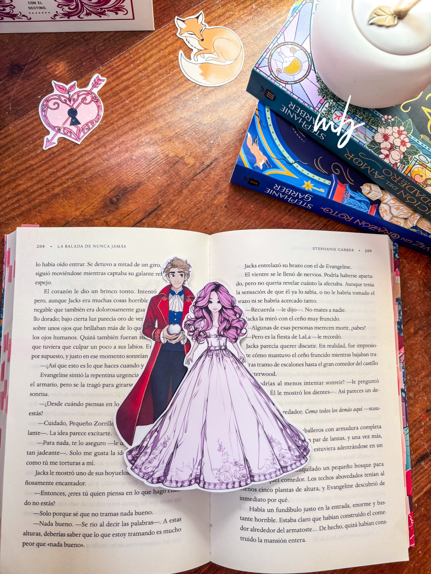 TAIRN AND ANDARNA MAGNETIC BOOKMARK, FROM FOURTH WINGS AND IRON FLAME , REBECCA TARROS