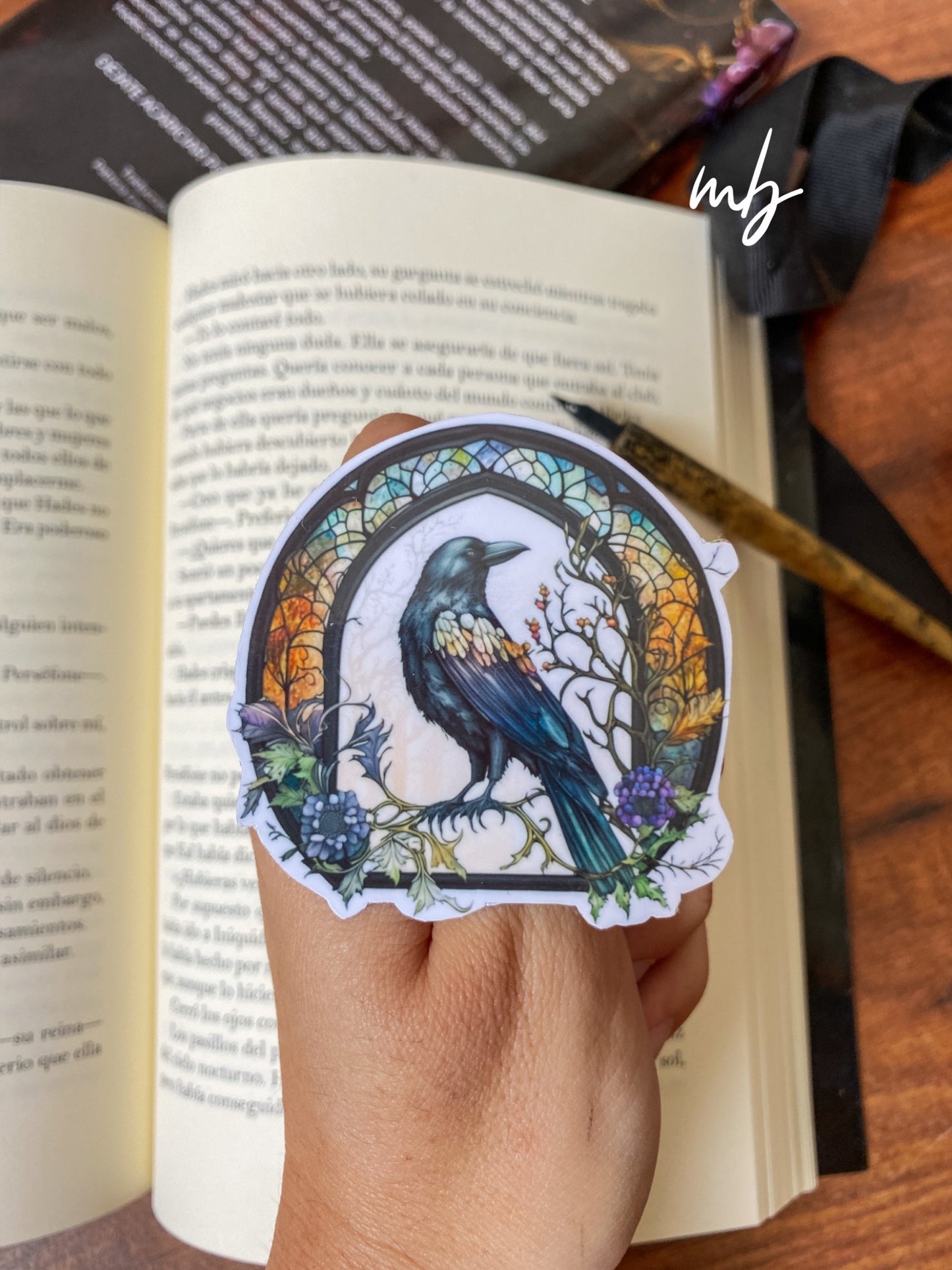 THE RAVEN, FROM EDGAR ALLAN POE STICKER WATERPROOF