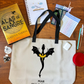 Fourth wing personalize Large Tote bag, Tairn and Andarna , Rebecca Yarros 