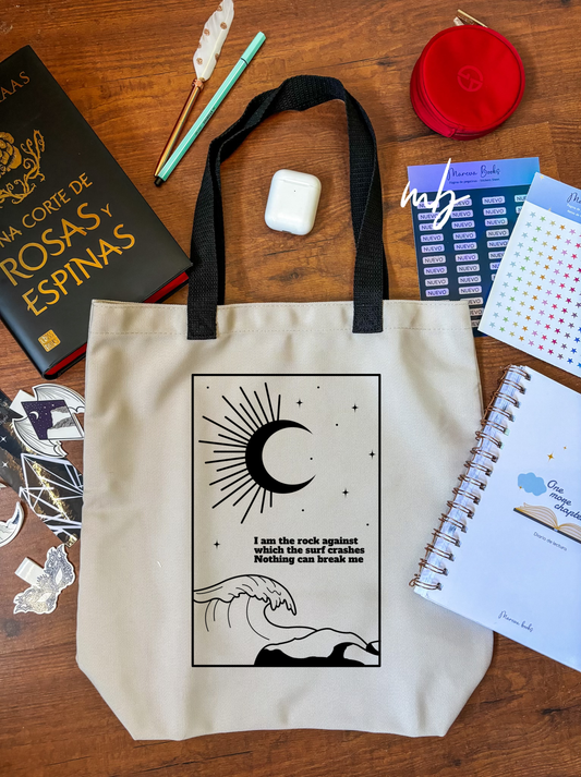 To the stars who listen Medium Tote bag , Velaris , Acotar, Sarah J Maas