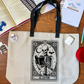 NUEVA El lector Tarot Tote bag grande, personalizable