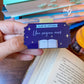Una página más Club de lectura marcapáginas