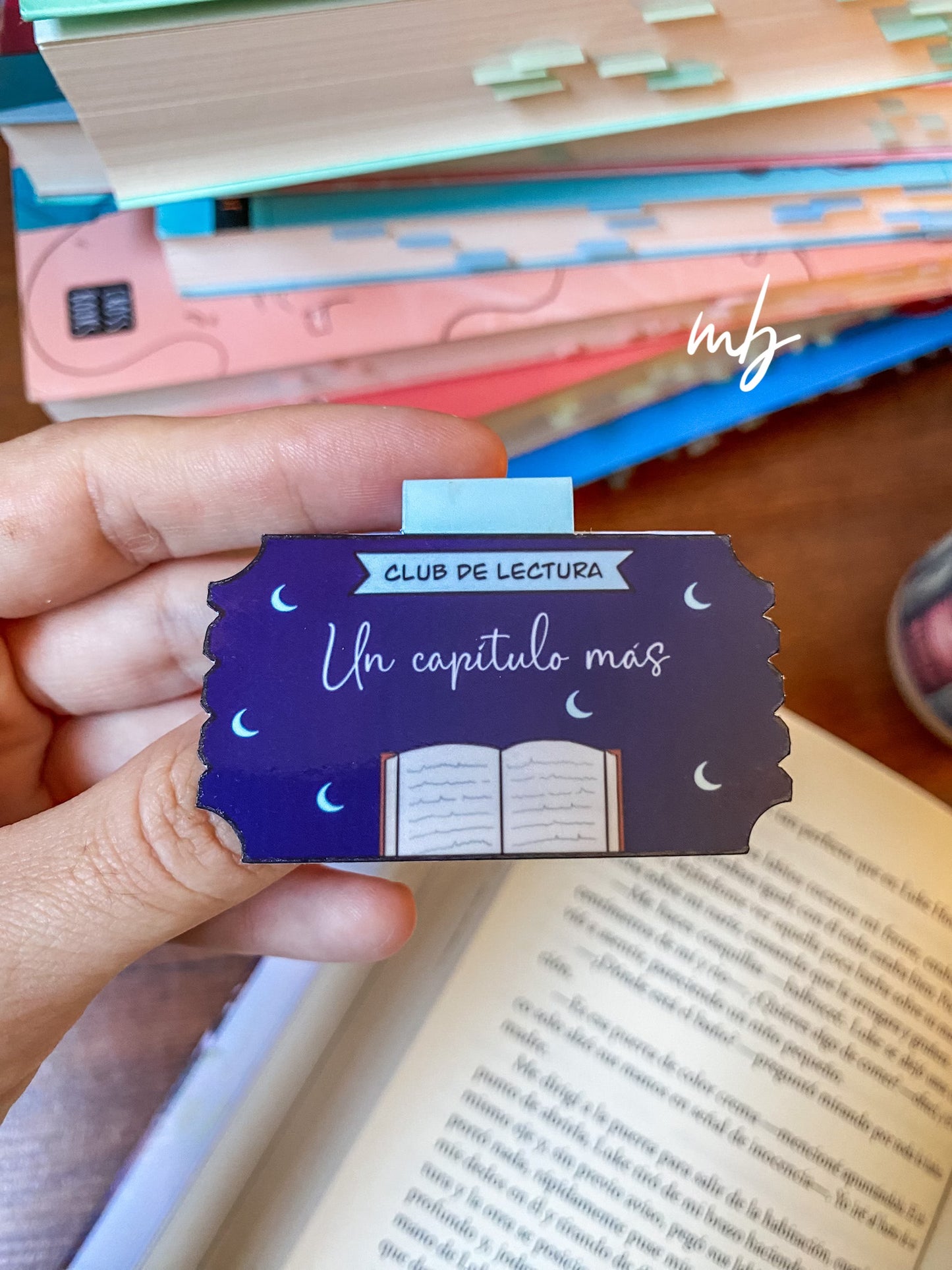 Un Capítulo más Club de lectura BOOKMARK