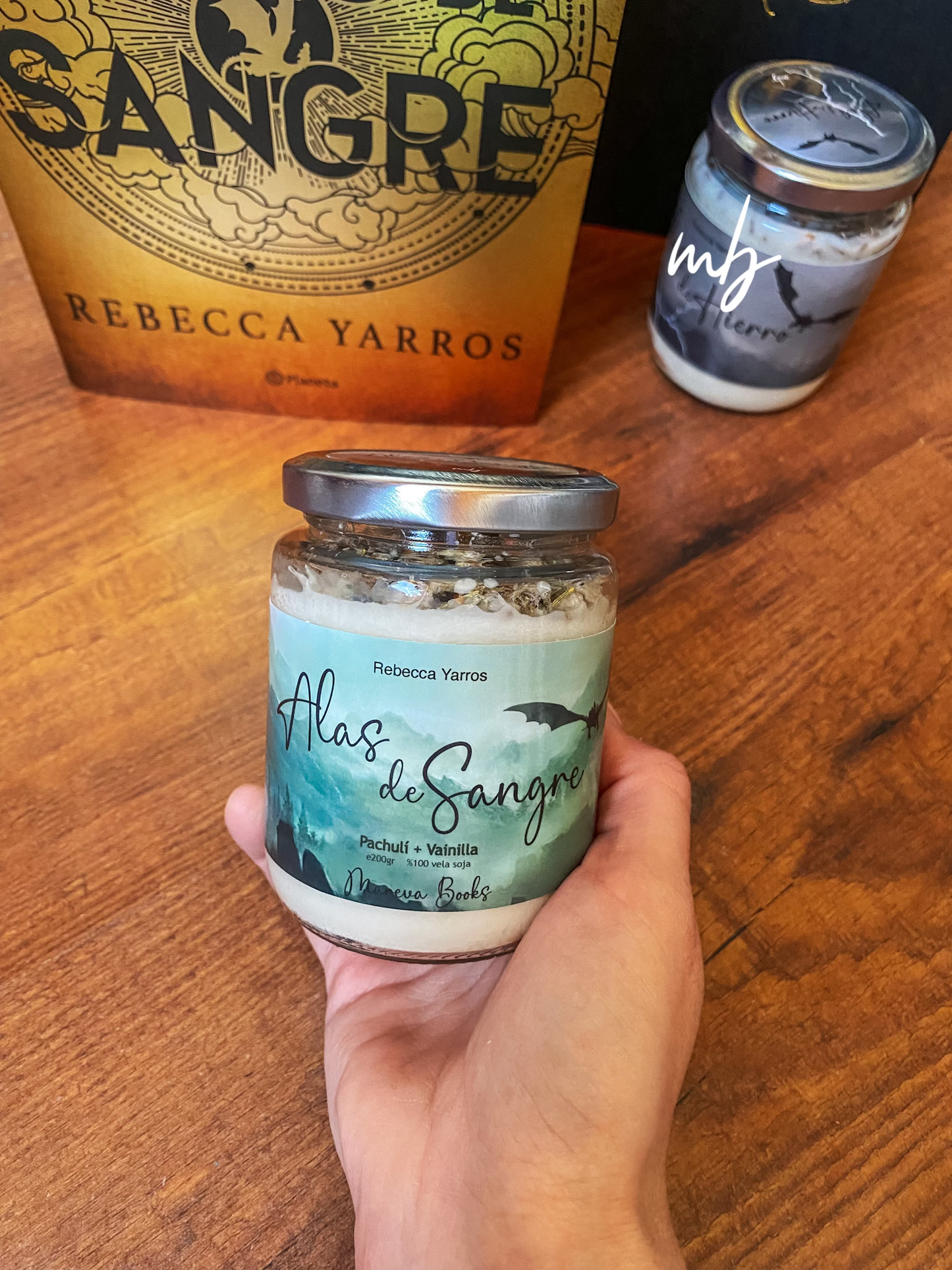 Fourth Wing, Handmade natural soy candle, Rebecca Yarros