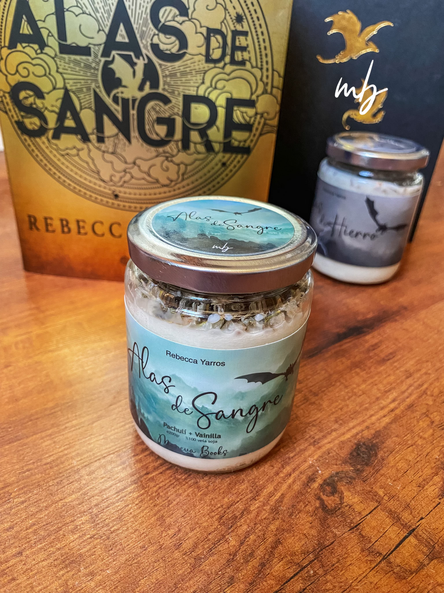 Fourth Wing, Handmade natural soy candle, Rebecca Yarros