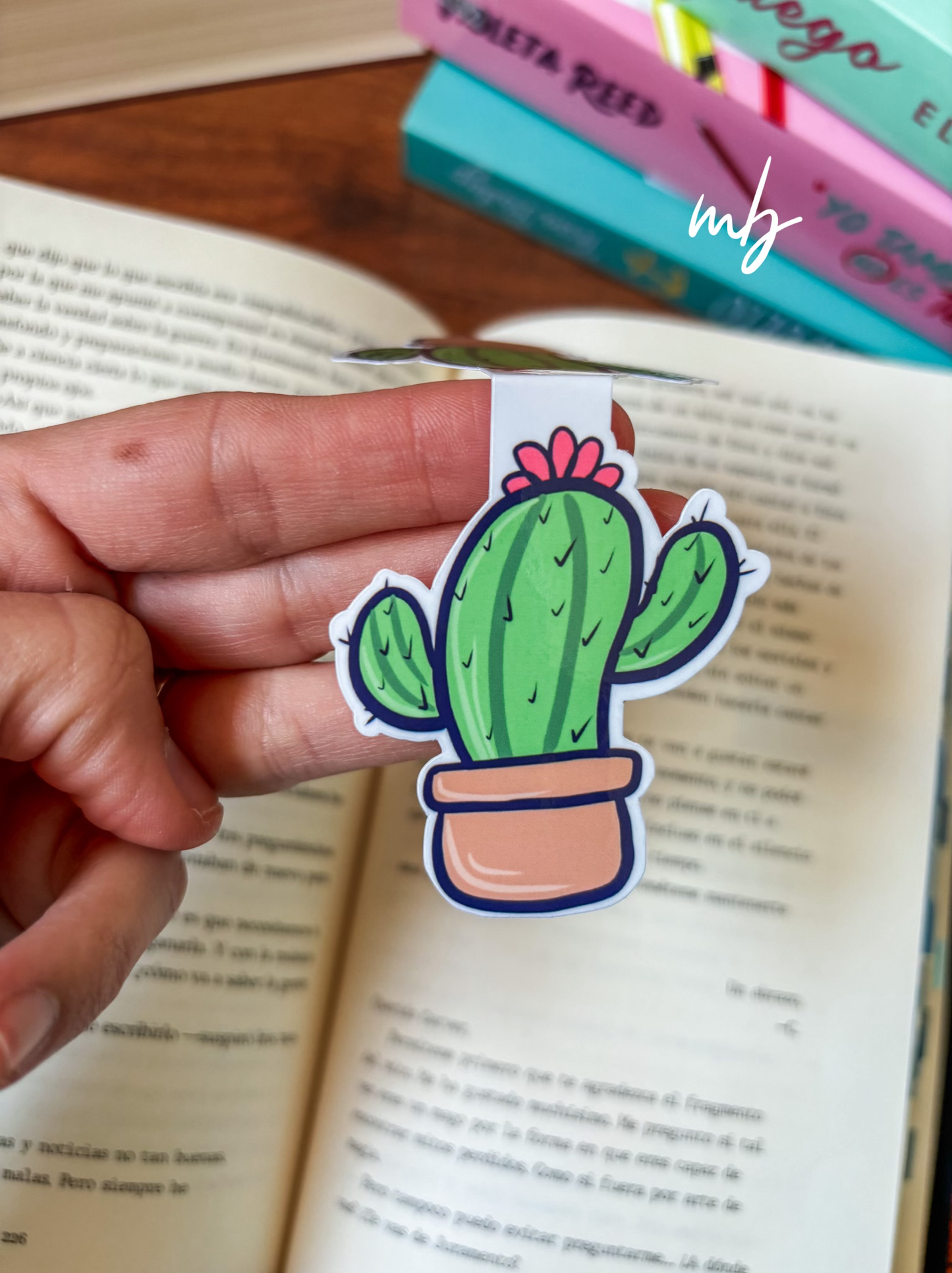 Cactus bookmark