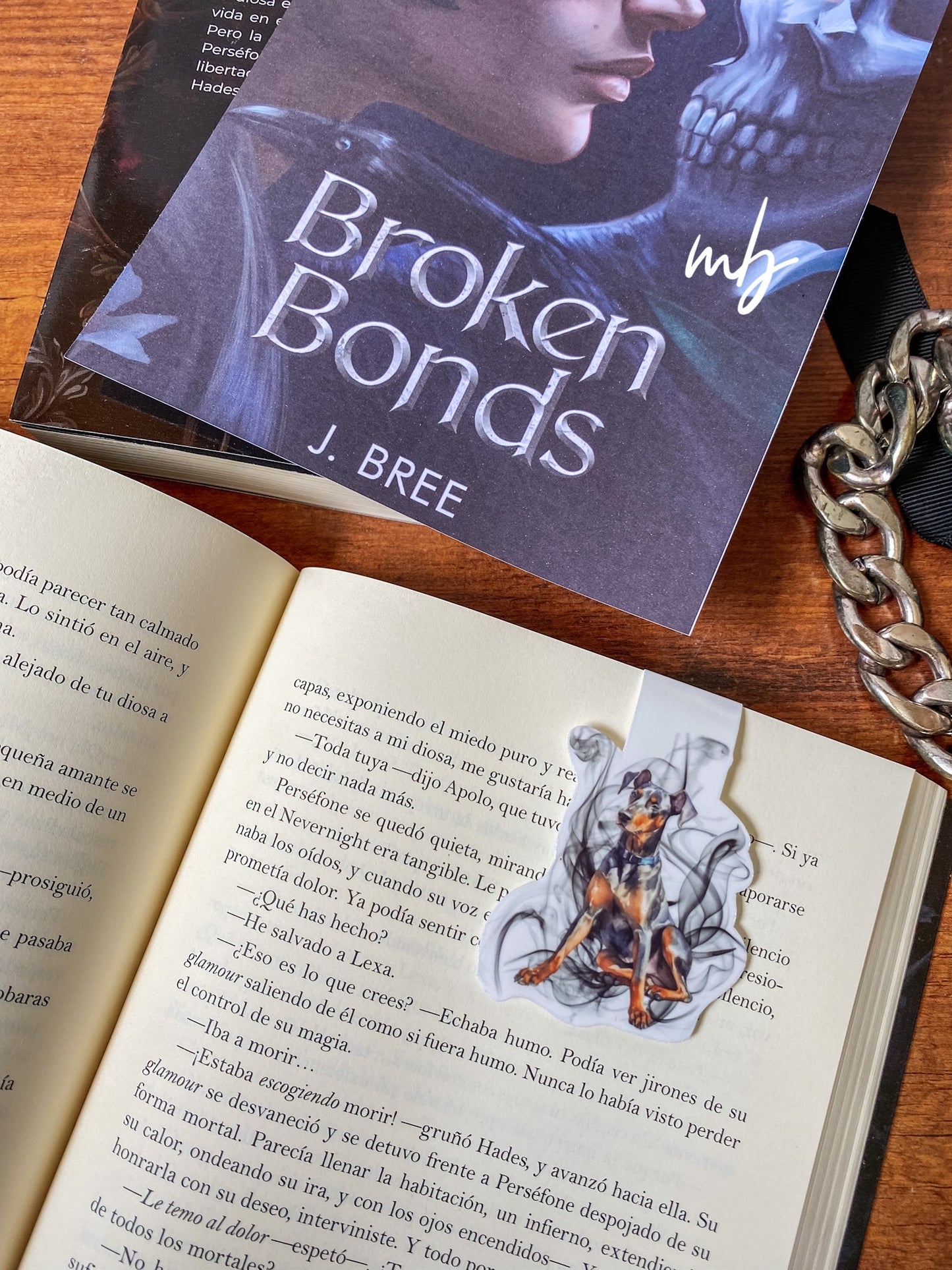 BRUTUS THE BONDS THAT TIE BOOKMARK, J BREE