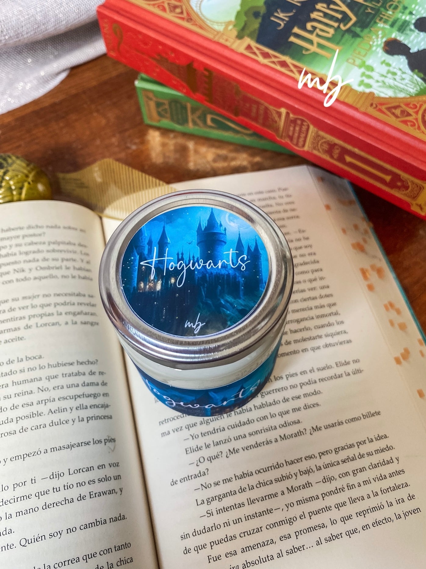 Hogwarts,  Handmade natural soy candle