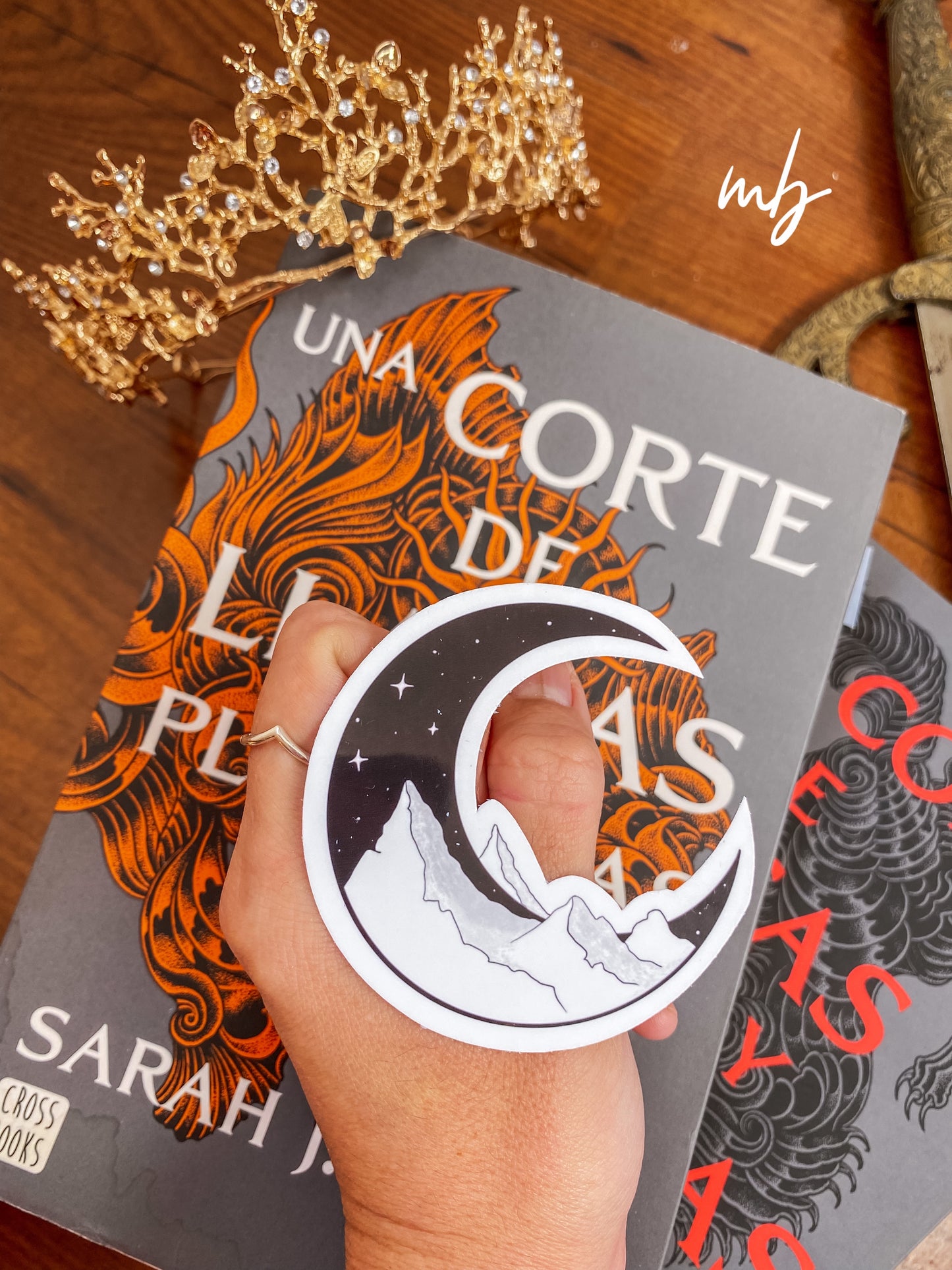 VELARIS MOON STICKER WATERPROOF ACOTAR SARAH J MASS