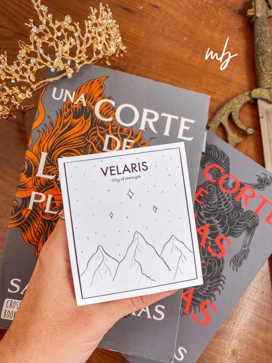 VELARIS STICKER WATERPROOF ACOTAR SARAH J MASS