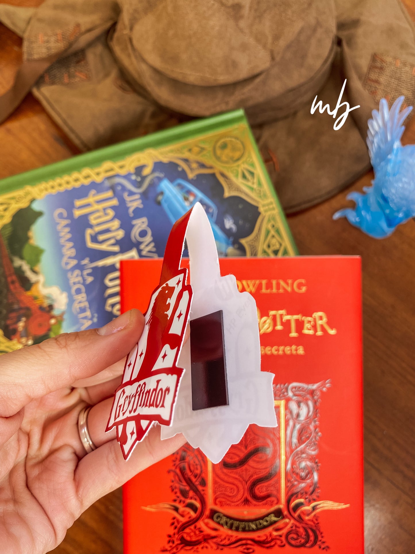 GRYFFINDOR MAGNETIC BOOKMARK, HOGWARTS