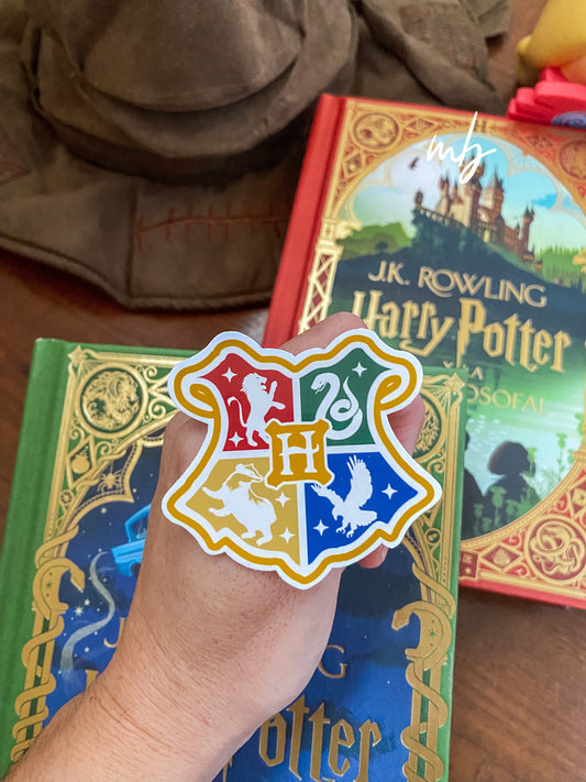 HOGWARTS STICKER WATERPROOF , WIZARDING WORLD