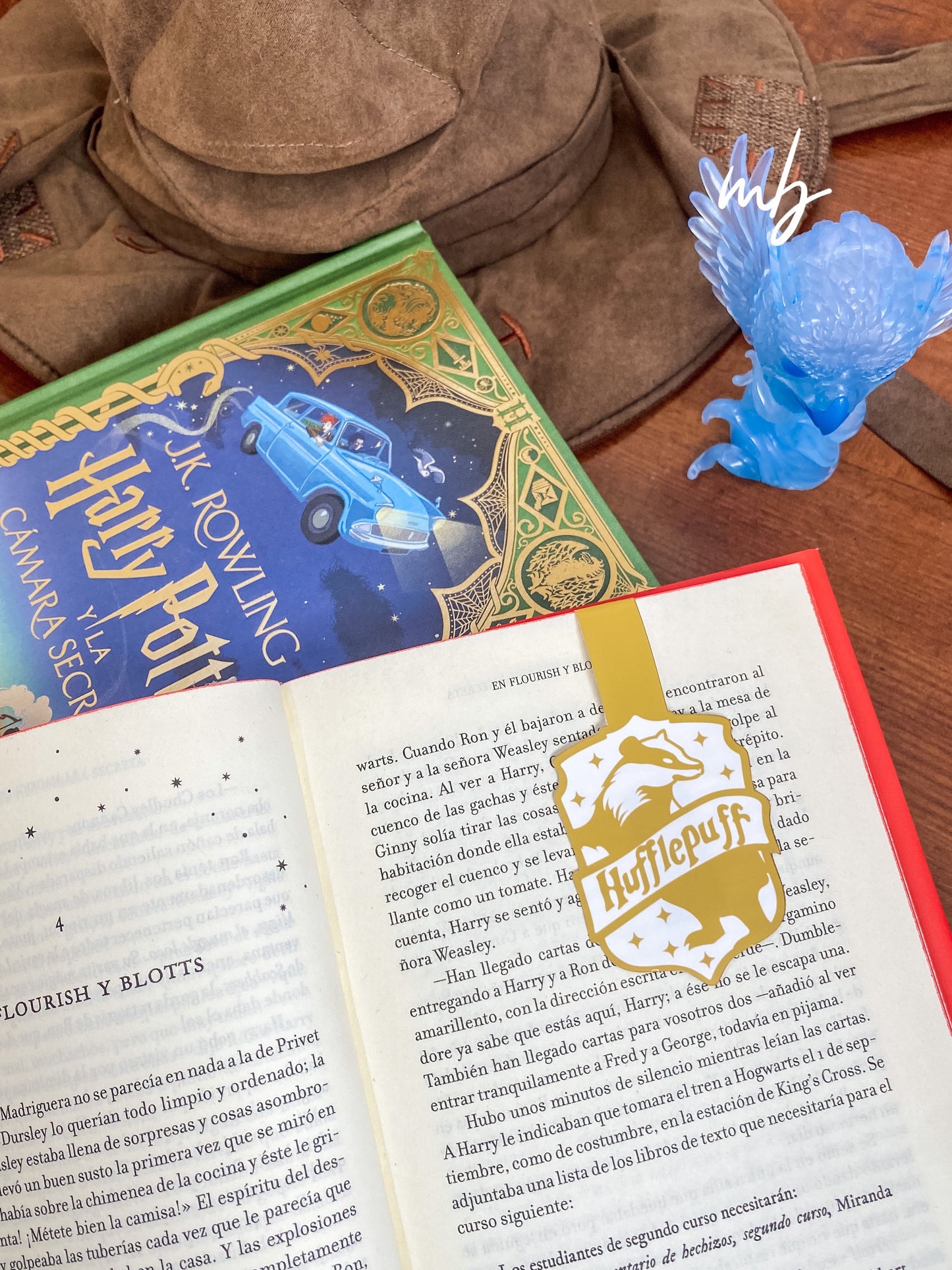 HUFFLEPUFF MAGNETIC BOOKMARK, HOGWARTS