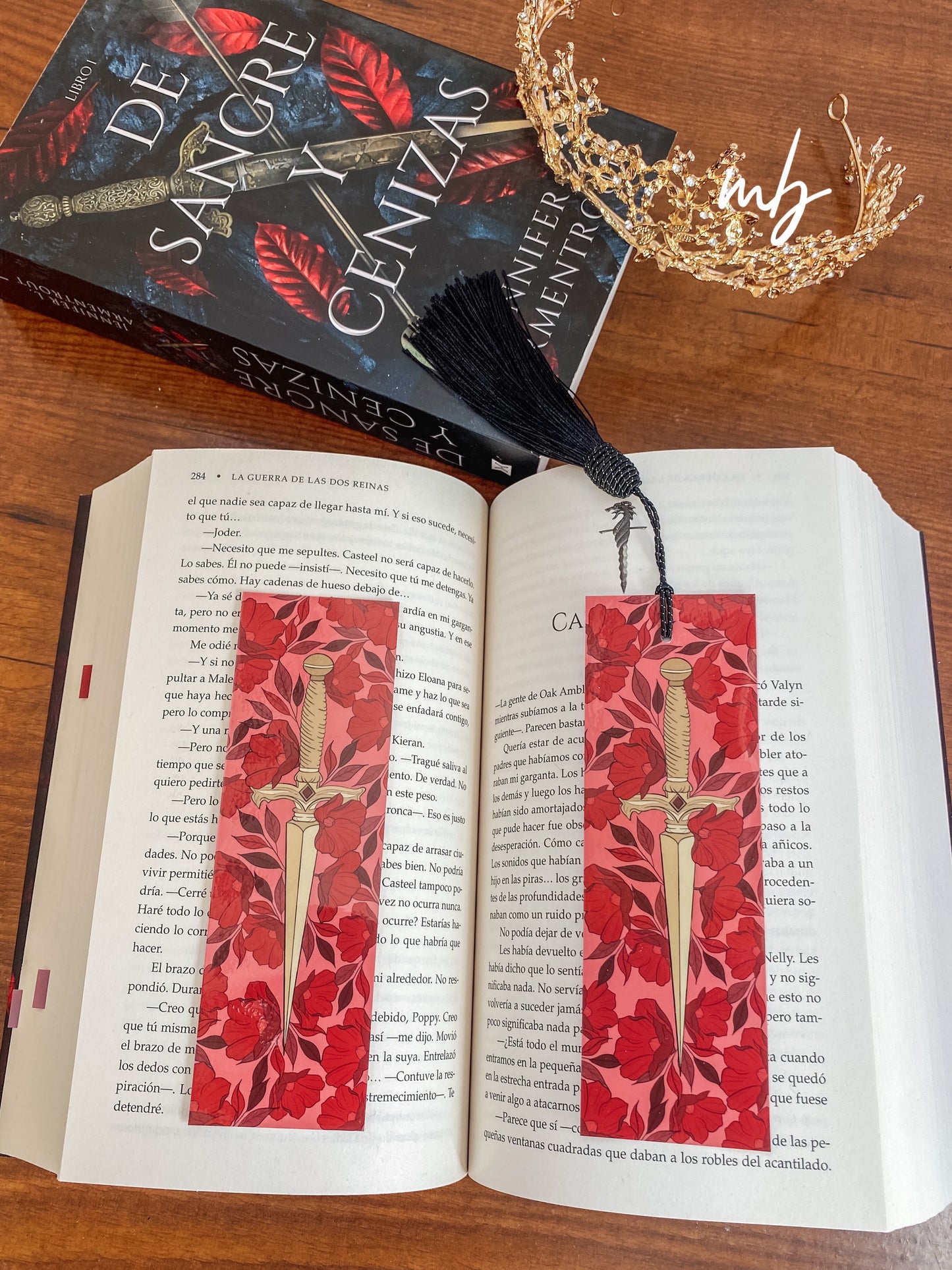 FROM BLOOD AND ASH TASSEL BOOKMARK / JENNIFER L ARMENTROUT